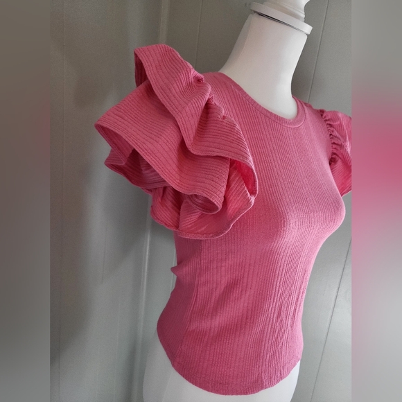 Zara Ruffle Top - Picture 2 of 4